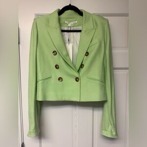 NWT | Veronica Beard Nevis Jacket | Size 6 | Pistacio